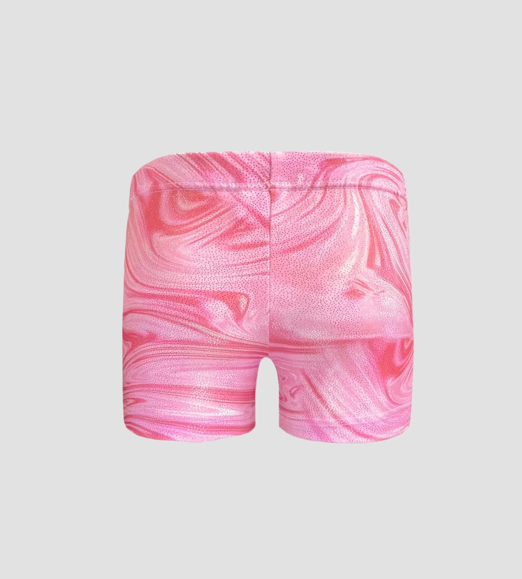 Pink Velvet Swirl Leotard ZWAS6418