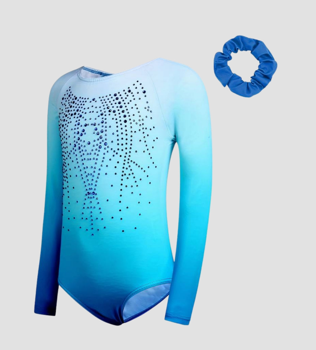 Blue Frost Leotard ZWB3309