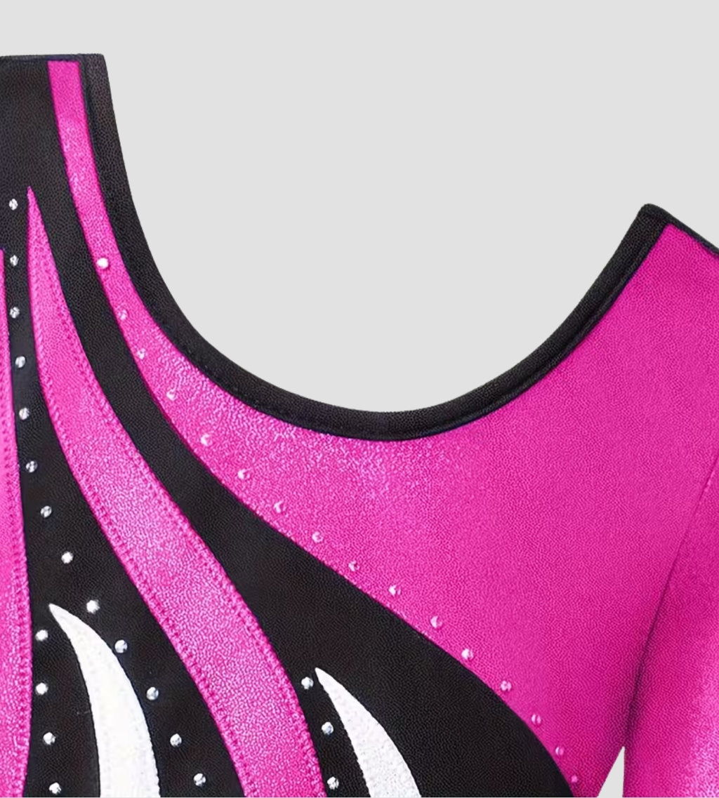 Magenta Rush Leotard ZWB7017