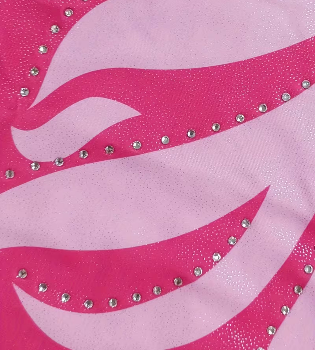 Pink Petal Leotard ZWB7219
