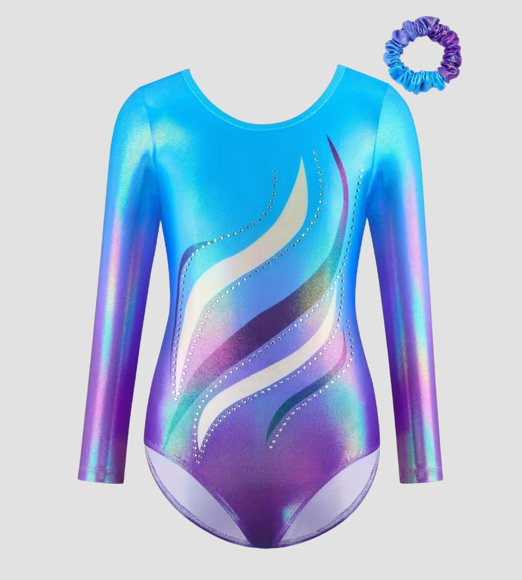 Azure Blaze Leotard ZWB7320