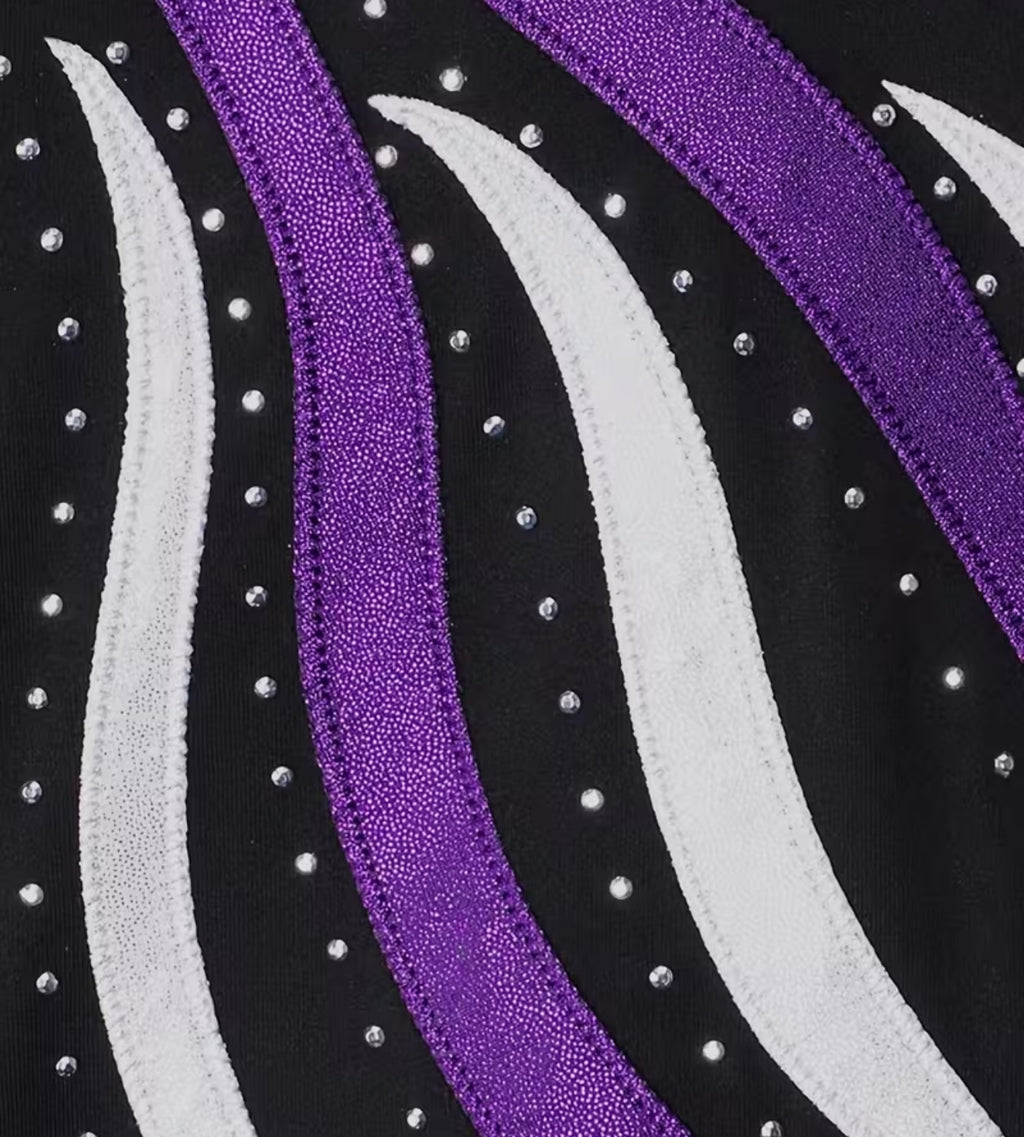 Violet Velocity Leotard ZWB7421