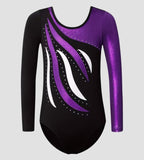 Violet Velocity Leotard ZWB7421