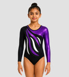 Violet Velocity Leotard ZWB7421