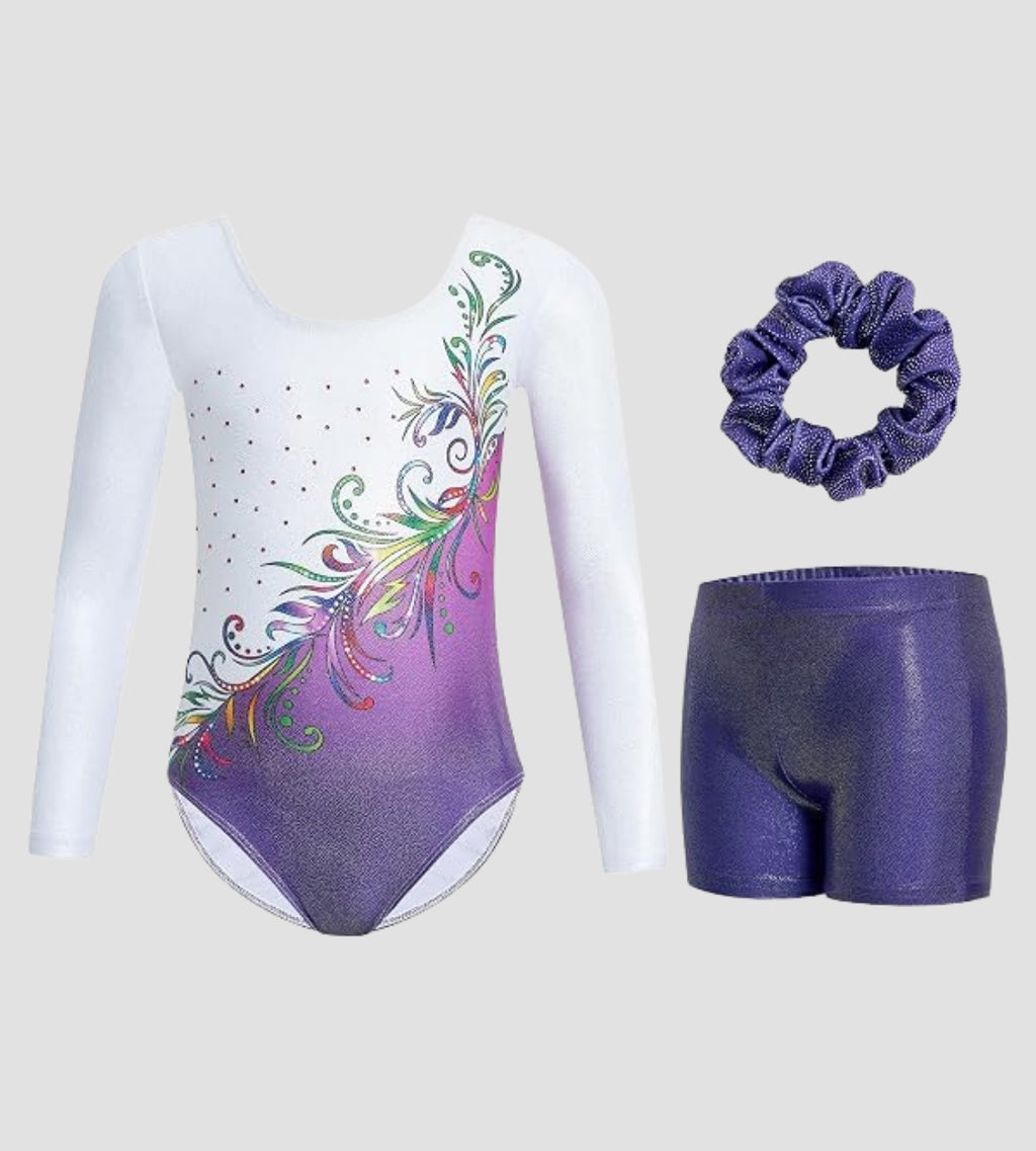 Peacock Bloom Leotard ZWBS7915