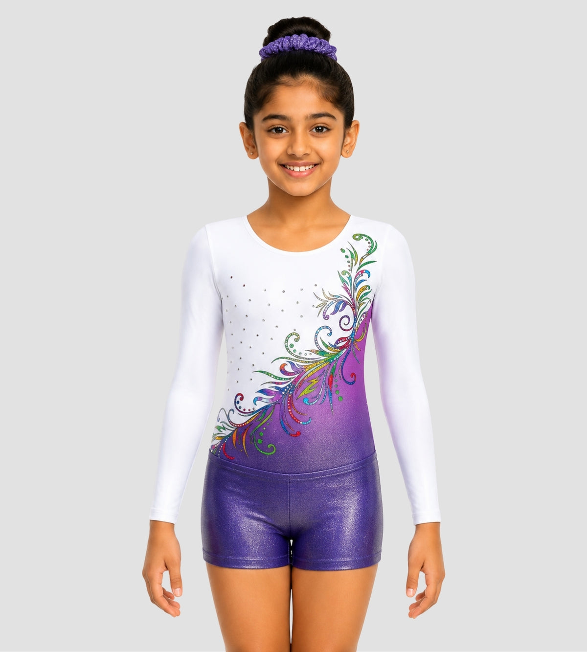Peacock Bloom Leotard ZWBS7915