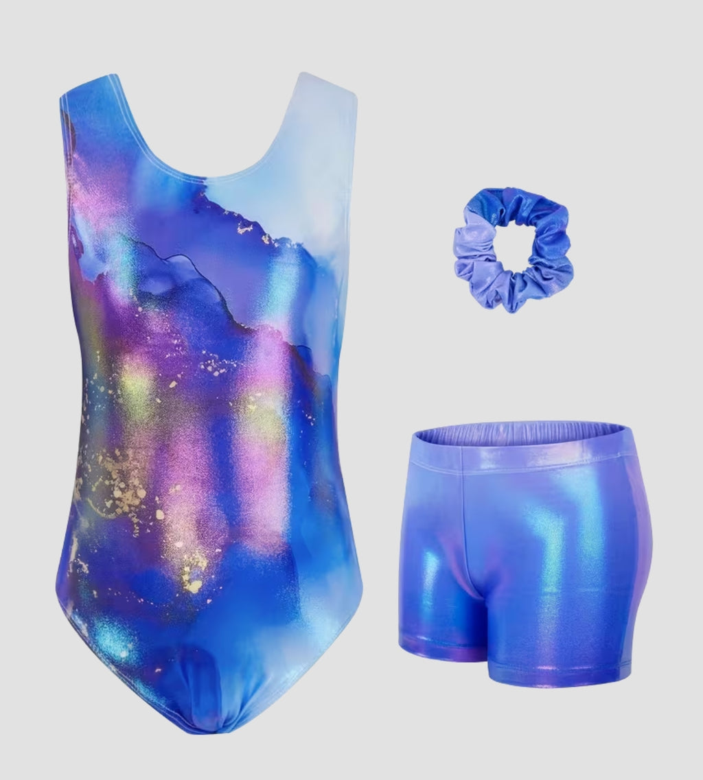 Midnight Aurora Leotard ZWAS5610