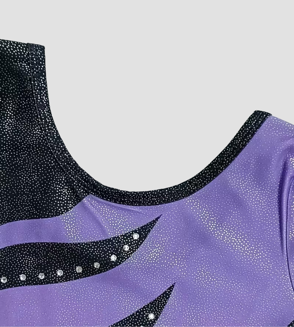 Purple Eclipse Leotard ZWAS5812