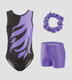 Purple Eclipse Leotard ZWAS5812
