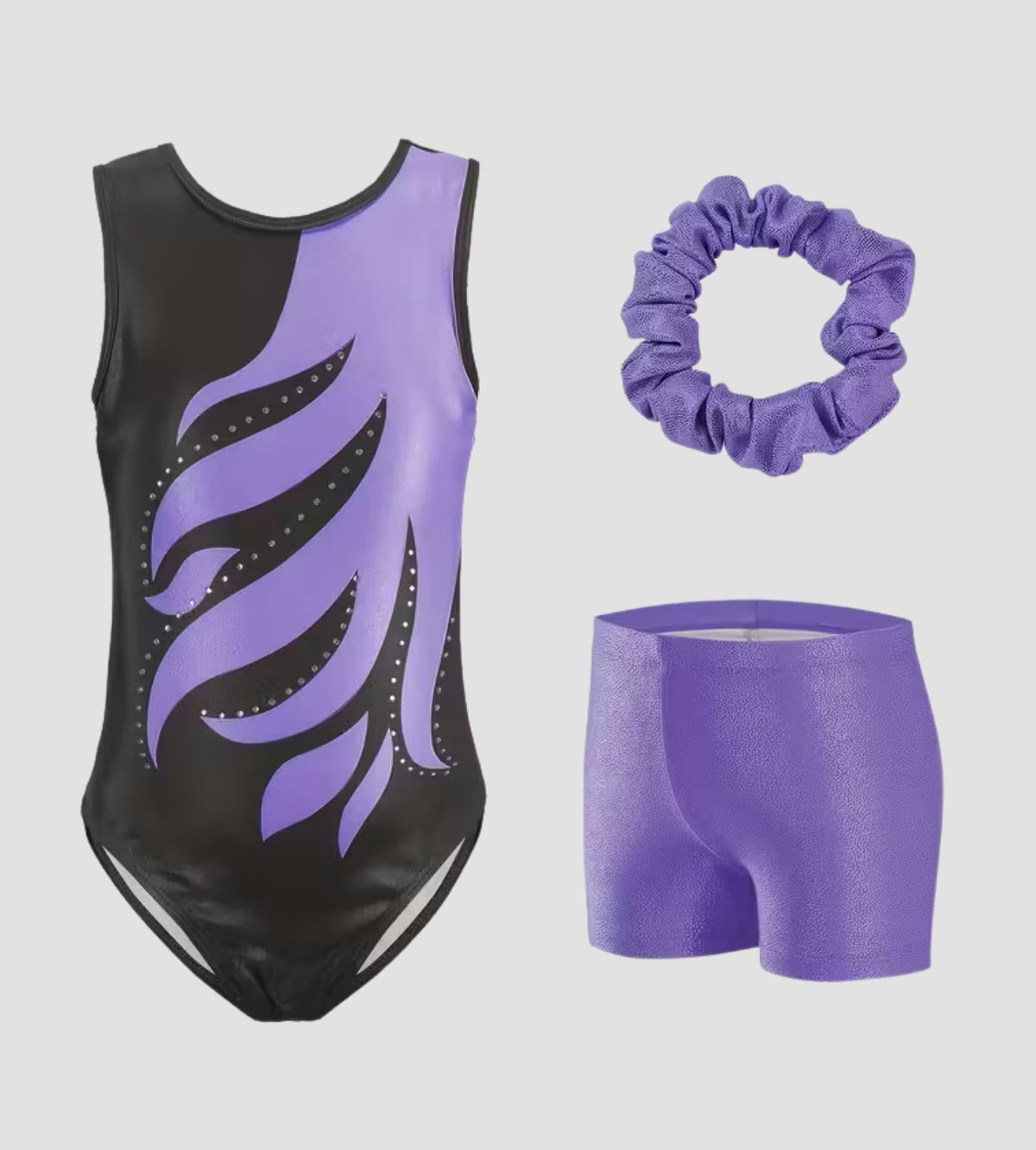 Purple Eclipse Leotard ZWAS5812