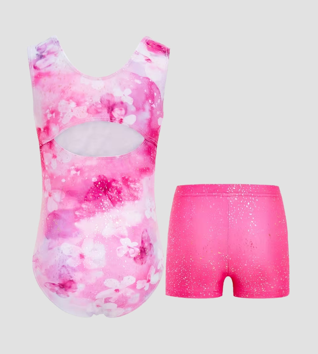 Pink Blossom Leotard ZWAS5913